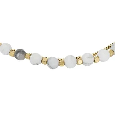 All Stacked Up Howlite Chain Beaded Bracelet All Stacked Up Howlite Chain Beaded Bracelet