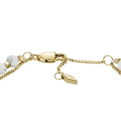 All Stacked Up Howlite Chain Beaded Bracelet All Stacked Up Howlite Chain Beaded Bracelet