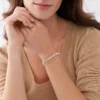 All Stacked Up Howlite Chain Beaded Bracelet All Stacked Up Howlite Chain Beaded Bracelet