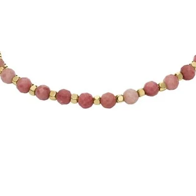 All Stacked Up Pink Rhodochrosite Multi-Strand Bracelet All Stacked Up Pink Rhodochrosite Multi-Strand Bracelet