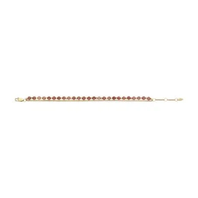 All Stacked Up Pink Rhodochrosite Multi-Strand Bracelet All Stacked Up Pink Rhodochrosite Multi-Strand Bracelet
