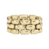 Arden Watch Links Gold-Tone Stainless Steel Band Ring Arden Watch Links Gold-Tone Stainless Steel Band Ring
