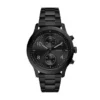 Bennett Multifunction Black Stainless Steel Watch
