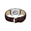 Carraway Automatic Brown Croco Leather Watch