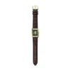 Carraway Automatic Brown Croco Leather Watch