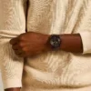 Copeland 42mm Three-Hand Brown Leather Watch