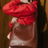 Dillon Leather Hobo Bag