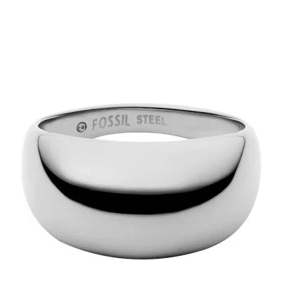 Ellis Domed Collection Stainless Steel Band Ring Ellis Domed Collection Stainless Steel Band Ring