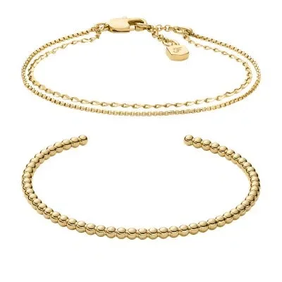 Ellis Gold-Tone Brass Bracelet Gift Set Ellis Gold-Tone Brass Bracelet Gift Set