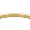Ellis Pavé Glitz Gold-Tone Stainless Steel Bangle Bracelet