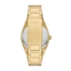 Everett Three-Hand Date Gold-Tone Stainless Steel Watch