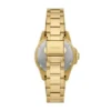 Fossil Blue Dive Three-Hand Gold-Tone Stainless Steel Watch