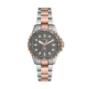 Fossil Blue Dive Three-Hand Two-Tone Stainless Steel Watch