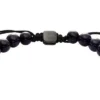 Galaxy Beads Navy Reconstructed Sandstone Beaded Bracelet