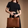 Gemma Leather Large Tote