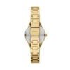 Gilmore Three-Hand Gold-Tone Stainless Steel Watch