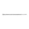 Harlow Linear Texture Chain Stainless Steel Bracelet
