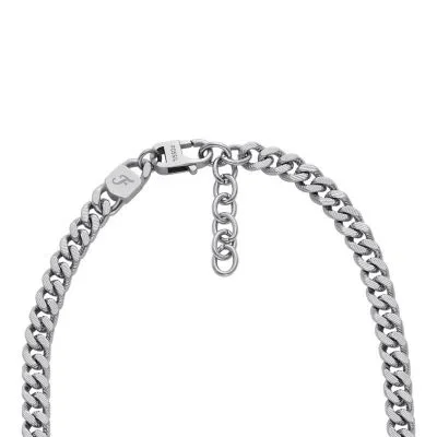 Harlow Linear Texture Chain Stainless Steel Necklace Harlow Linear Texture Chain Stainless Steel Necklace