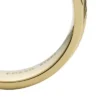 Harlow Linear Texture Gold-Tone Stainless Steel Band Ring Harlow Linear Texture Gold-Tone Stainless Steel Band Ring