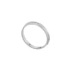 Harlow Linear Texture Stainless Steel Band Ring