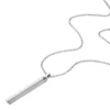 Harlow Linear Texture Stainless Steel Chain Necklace