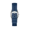 Harlow Three-Hand Navy Croco Leather Watch