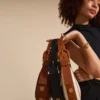 Harwell Leather Crescent Bag