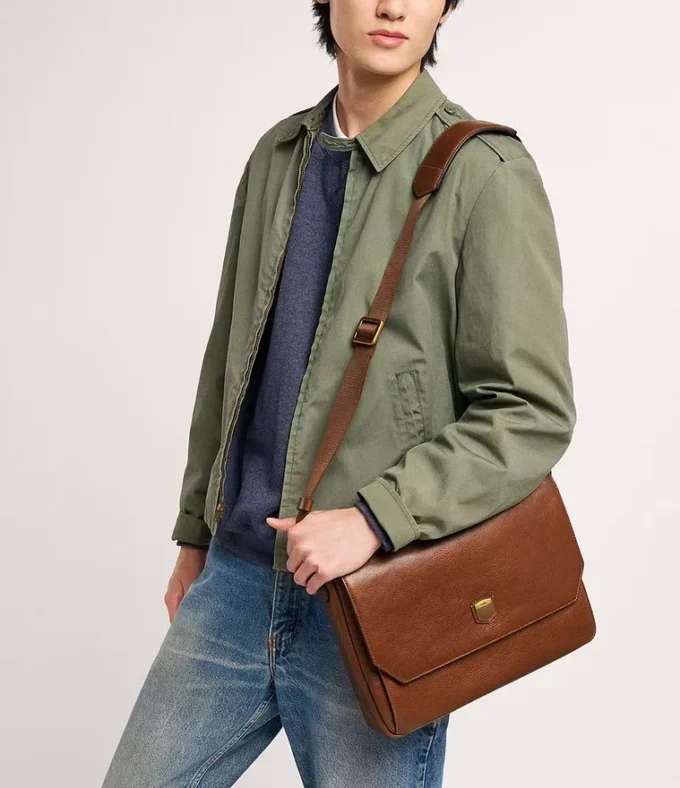 Hayes Leather Courier Bag Hayes Leather Courier Bag