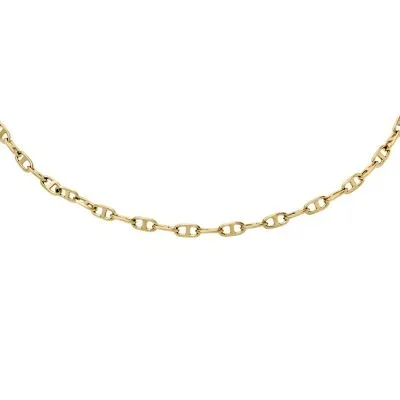 Heritage D-Link Gold-Tone Brass Chain Anklet Heritage D-Link Gold-Tone Brass Chain Anklet