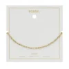 Heritage D-Link Gold-Tone Brass Chain Anklet Heritage D-Link Gold-Tone Brass Chain Anklet