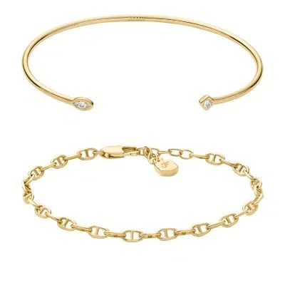 Heritage Gold-Tone Brass Bracelet Gift Set Heritage Gold-Tone Brass Bracelet Gift Set