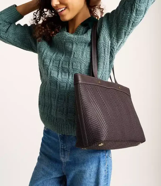 Jessie Woven Tote