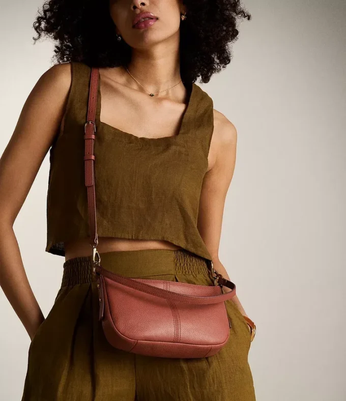 Jolie Leather Small Crossbody Bag Jolie Leather Small Crossbody Bag