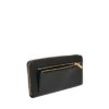 Logan Leather RFID Zip Around Clutch Wallet