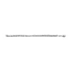 Machine Knurled Texture Two-Tone Stainless Steel Chain Bracelet