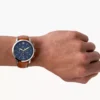 Neutra Chronograph Brown Leather Watch