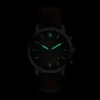 Neutra Chronograph Brown Leather Watch