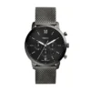 Neutra Chronograph Smoke Stainless Steel Mesh Watch Neutra Chronograph Smoke Stainless Steel Mesh Watch