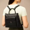 Parker Leather Small Backpack