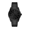 Pearson Multifunction Black Stainless Steel Watch