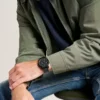 Pearson Multifunction Black Stainless Steel Watch