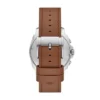 Privateer Chronograph Brown Leather Watch