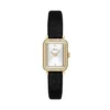 Raquel Mini Two-Hand Black Velvet Watch