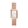 Raquel Three-Hand Date Rose Gold-Tone Stainless Steel Watch