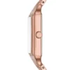 Raquel Three-Hand Date Rose Gold-Tone Stainless Steel Watch