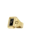 Raquel Watch Ring Two-Hand Gold-Tone Stainless Steel Watch Raquel Watch Ring Two-Hand Gold-Tone Stainless Steel Watch