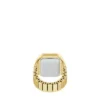 Raquel Watch Ring Two-Hand Gold-Tone Stainless Steel Watch