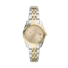 Scarlette Three-Hand Date Two-Tone Stainless Steel Watch