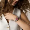 Scarlette Three-Hand Date Two-Tone Stainless Steel Watch