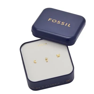 Sutton All Stacked Up Gold-Tone Brass Butterfly Earring Set Sutton All Stacked Up Gold-Tone Brass Butterfly Earring Set